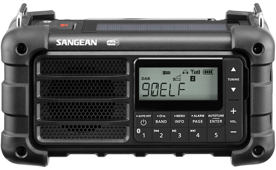 Sangean MMR99DAB – svart vevradio med DAB+ och Bluetooth